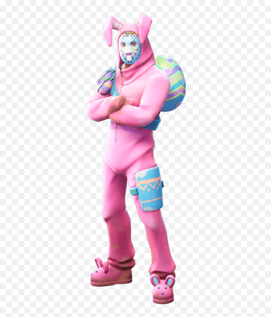 Rabbit Raider Fortnite Wallpapers 2020 - Broken Panda Fortnite Pink Bunny Png Emoji,Renegade Raider Png