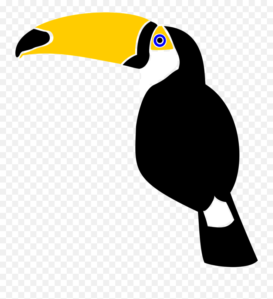 Toucan Bird Jungle Rainforest Feather - Toucan Vector Png Emoji,Toucan Clipart