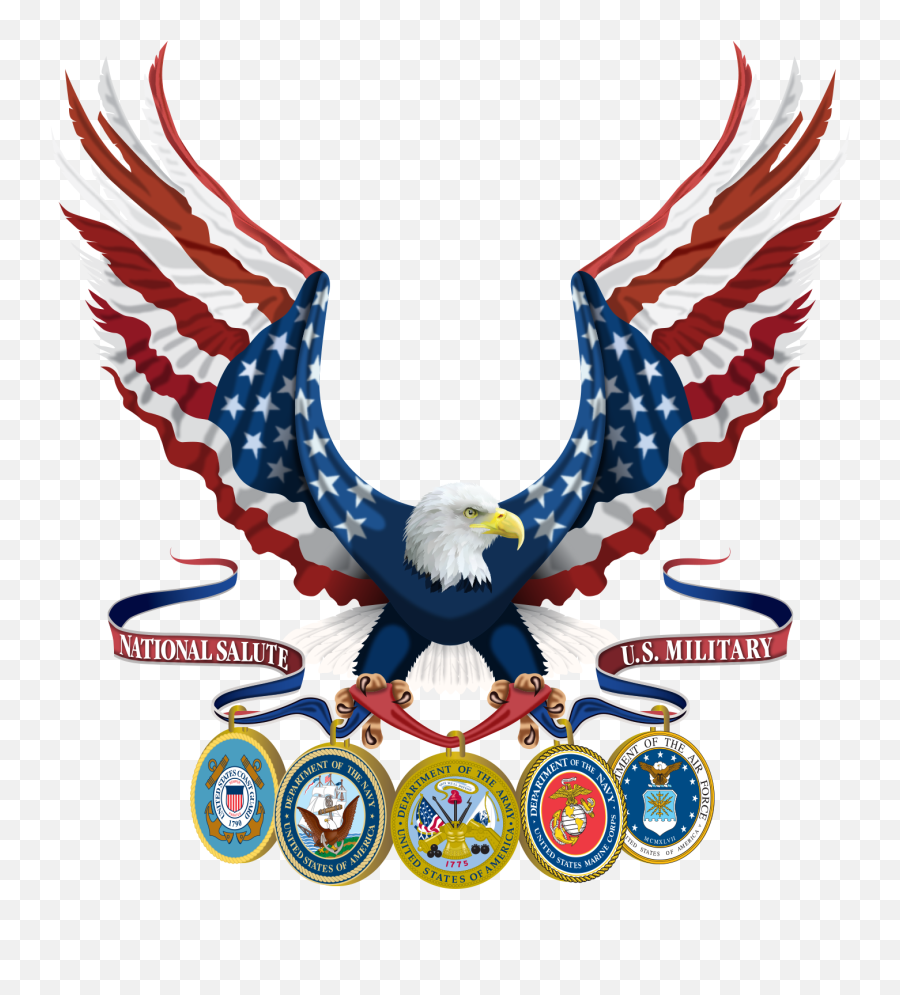 United States Clipart American Flag Eagle Picture 2162570 - Transparent Patriotic Eagle Clipart Emoji,Usa Flag Clipart