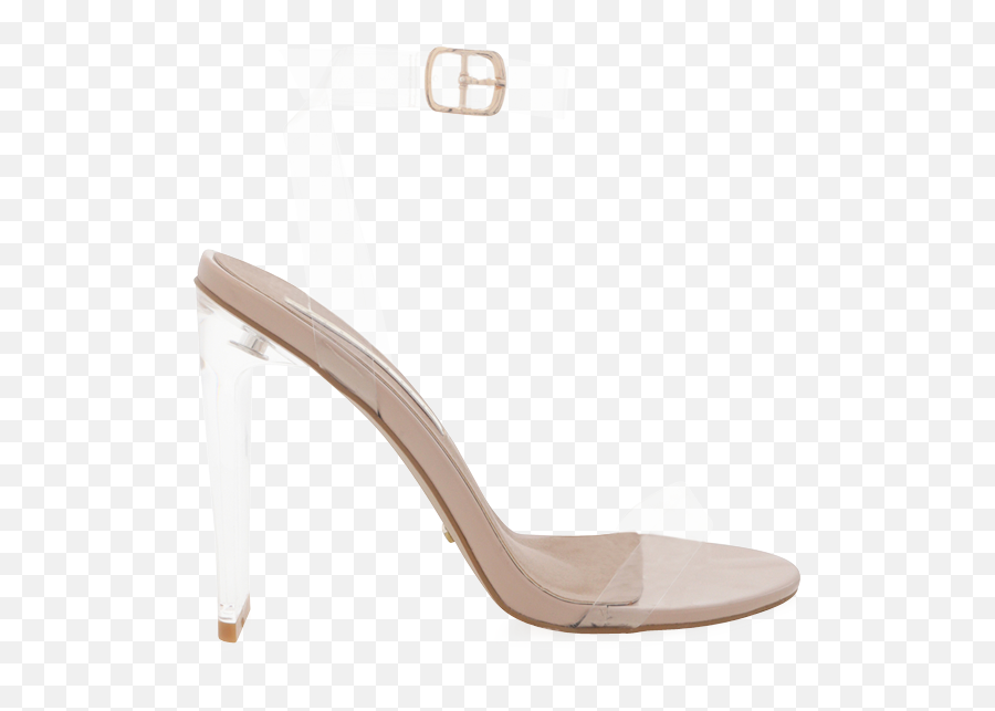 Billini - Open Toe Emoji,Transparent Heels