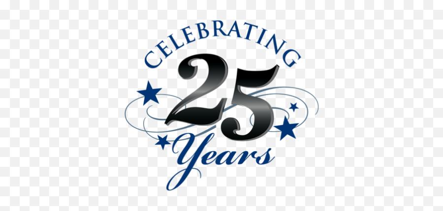 25th Wedding Anniversary Wishes - 25 Years Celebration Logo Png Emoji,Anniversary Png