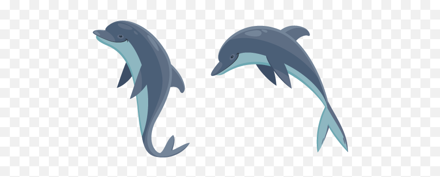Dolphin Cursor - Common Bottlenose Dolphin Emoji,Pink Dolphin Logos