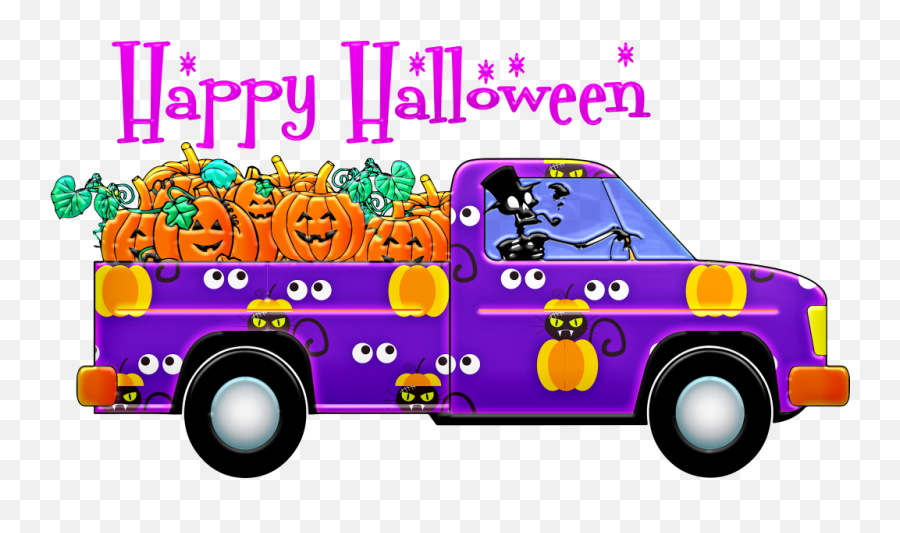 Trunk Or Treat U2013 Mount Carmel United Methodist Church - Halloween Truck Cartoon Emoji,Hayride Clipart