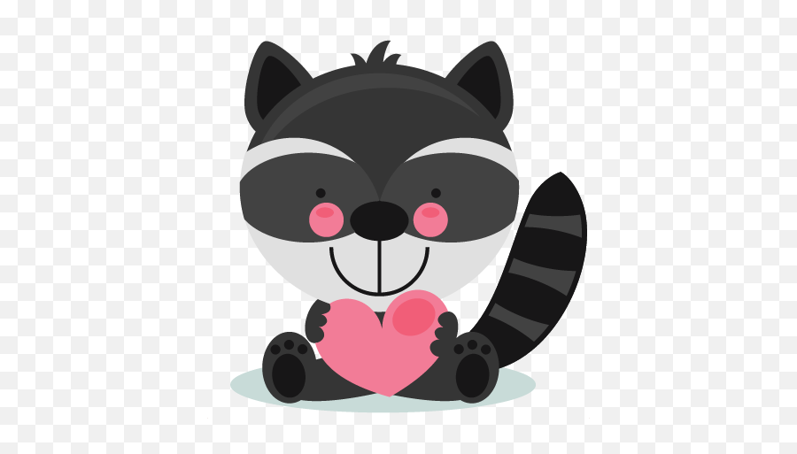 Cute Valentines Day Animals Clipart - Valentines Cat Clip Art Cute Emoji,Cute Animal Clipart