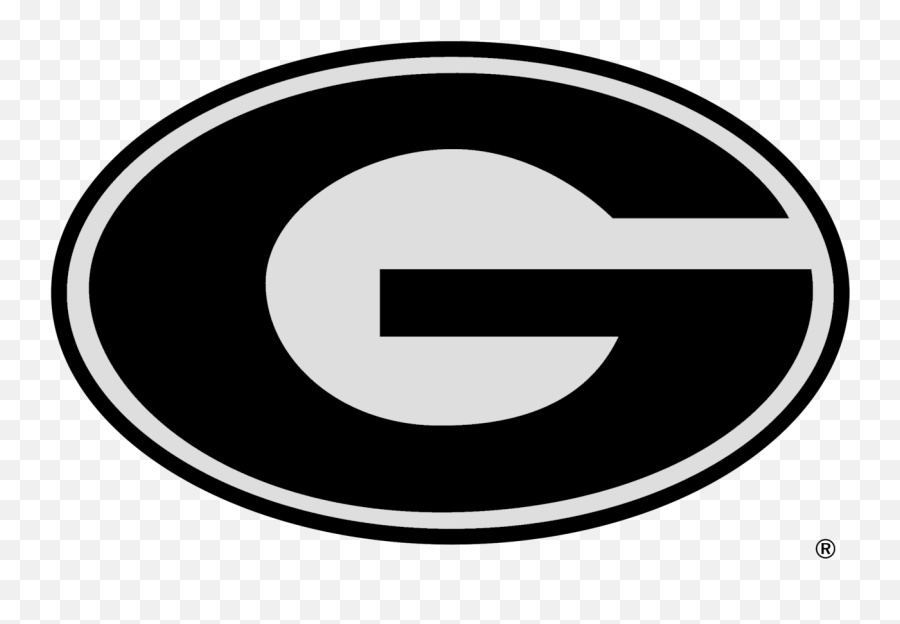 Georgia Bulldogs Logo Black And White - Georgia Bulldog G Emoji,Georgia Bulldogs Logo