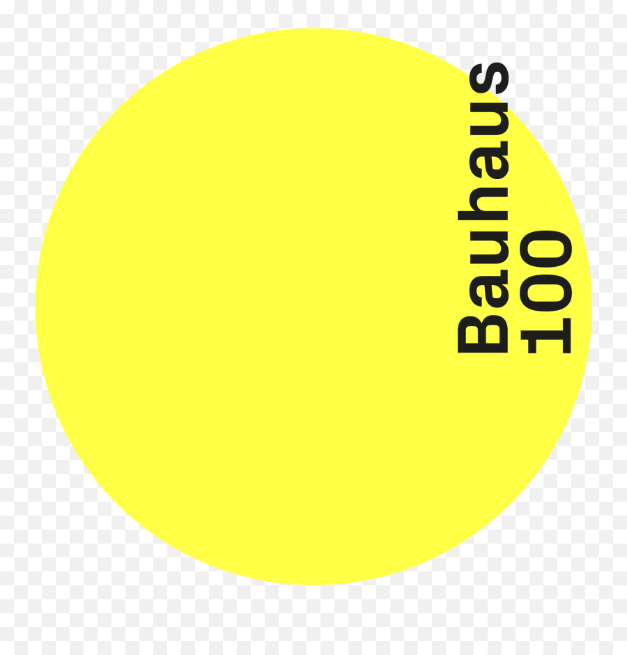100 Years Bauhaus - Dot Emoji,Bauhaus Logo