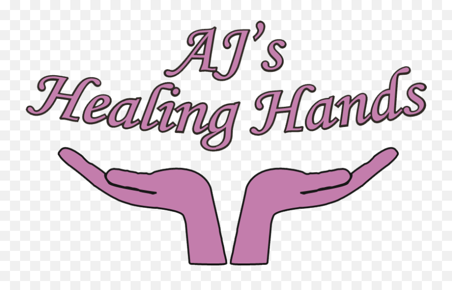 Ajs Healing - Girly Emoji,Healing Hands Logo