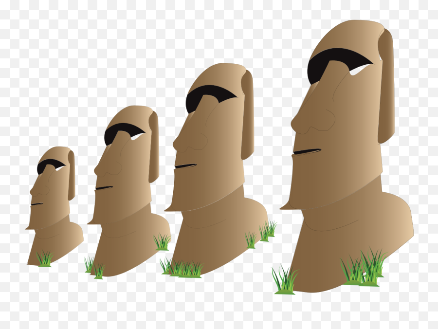 Island Clipart Cartoon Island Cartoon - Easter Island Icon Png Emoji,Island Clipart