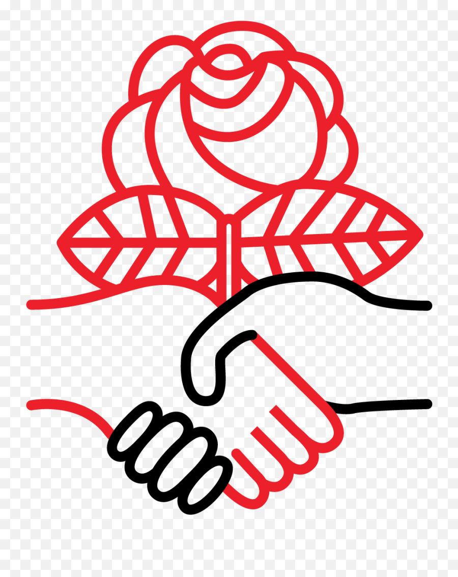 Dsa Logo2x - Democratic Socialism Transparent Clipart Democratic Socialists Of America Logo Emoji,Democratic Logo