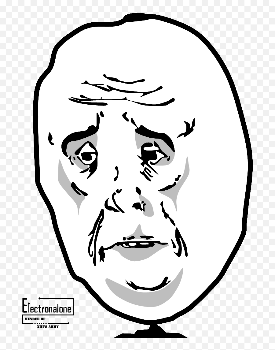 Download Hd Free Oh Yeah Troll Face - Troll Face Okay Png Troll Sad Face Png Emoji,Troll Face Png