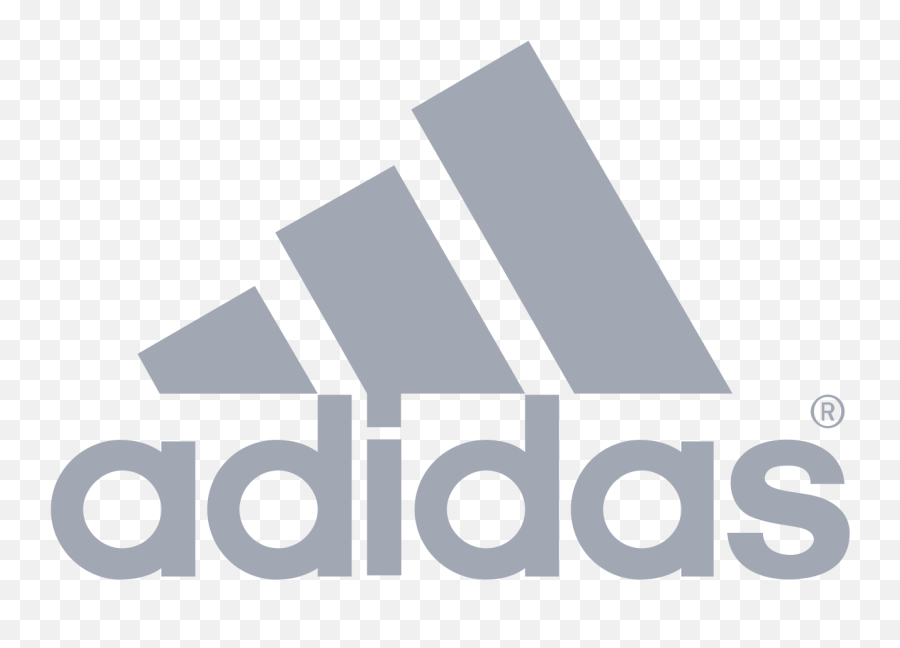 Adidas Logo Grey - Logo Adidas Emoji,Addidas Logo