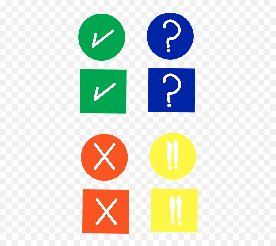 Clipart Signs Wrong Questions Circle - Portable Network Graphics Emoji,Questions Clipart