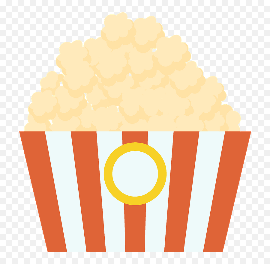 Popcorn Clipart Free Download Transparent Png Creazilla Emoji,Popcorn Clipart Free