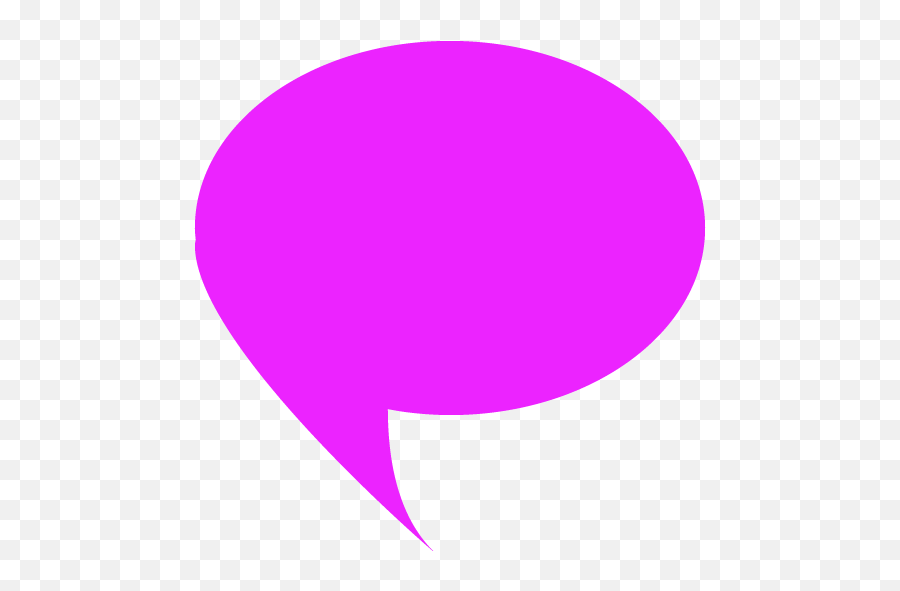 Speech Bubble 04 Icons Images Png Transparent - Light Purple Chat Bubble Emoji,Speech Bubble Transparent