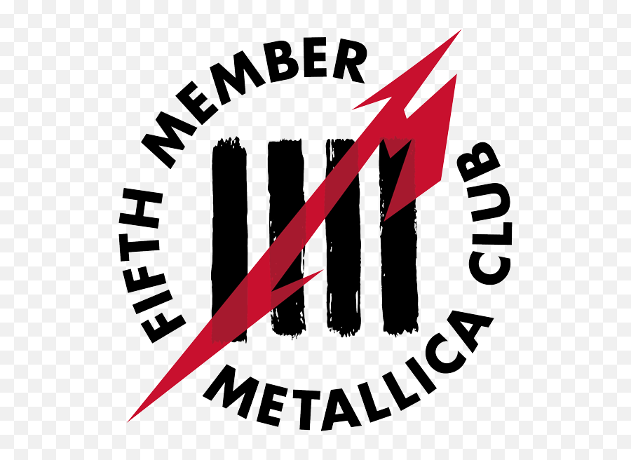 Fifth Member Metallica Club - Vertical Emoji,Metallica Logo