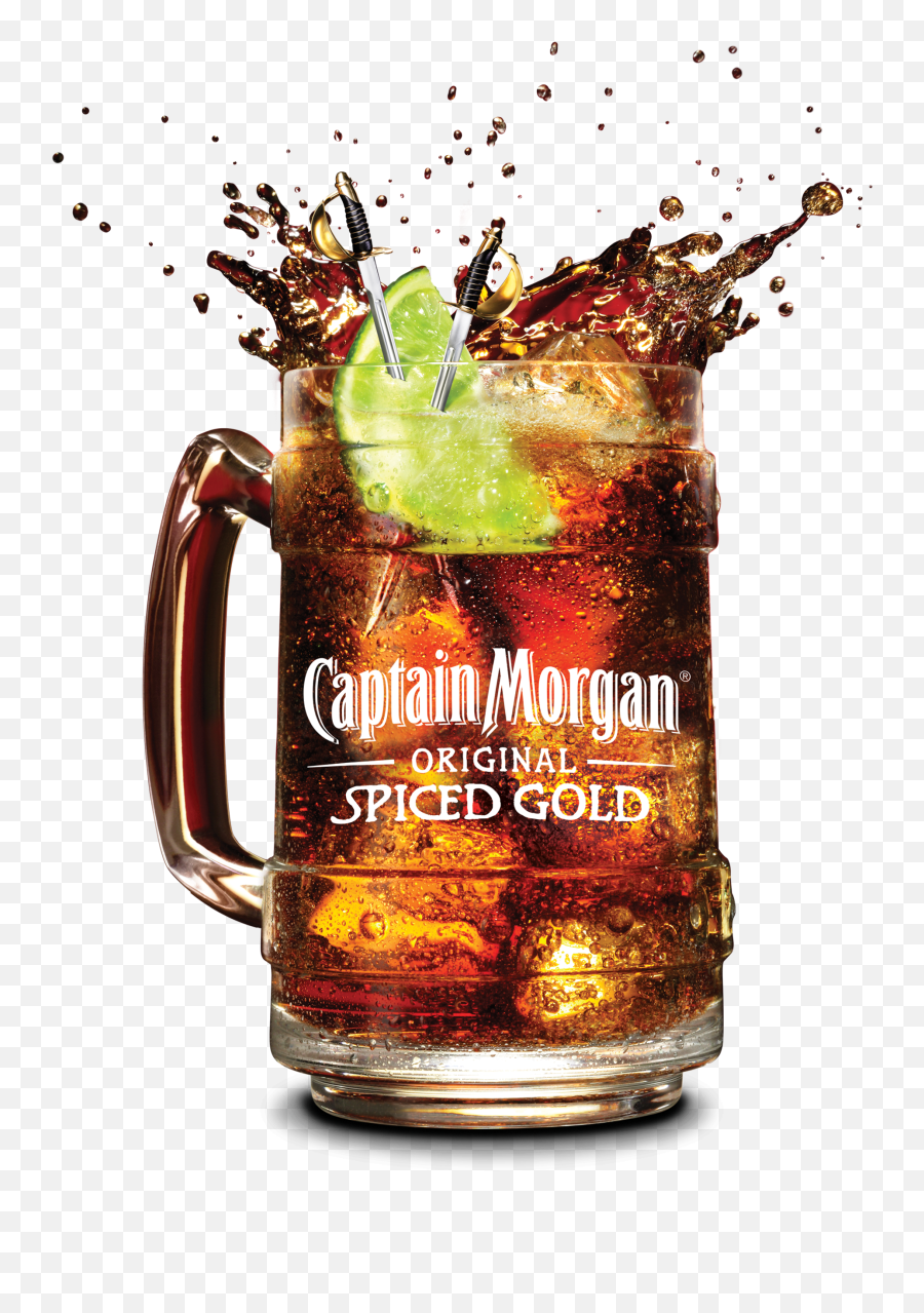 Captain Morgan Spiced Rum Glass Png Emoji,Captain Morgan Logo