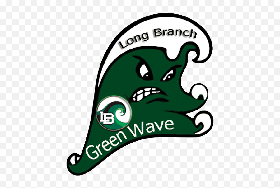 Tulane Angry Wave Logo Png Download - Long Branch Football Logo Emoji,Tulane Logo