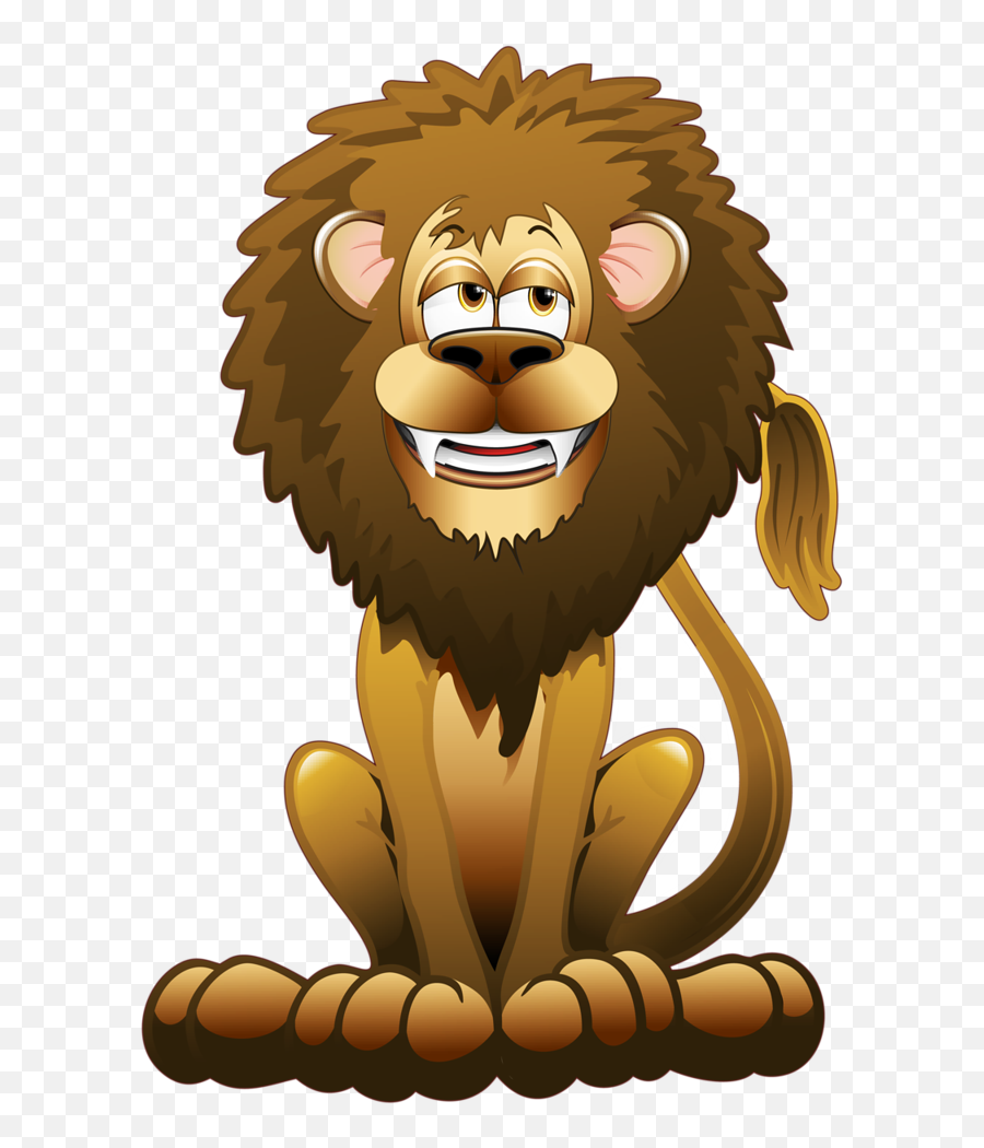 Pin On Cute Clipart - Lion Jungle Animals Clipart Emoji,Lion Clipart