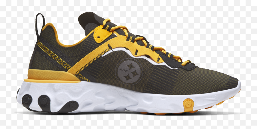 Nike Releases Limited Edition Steelers - Themed Sneakers How Emoji,Steelers Logo Png