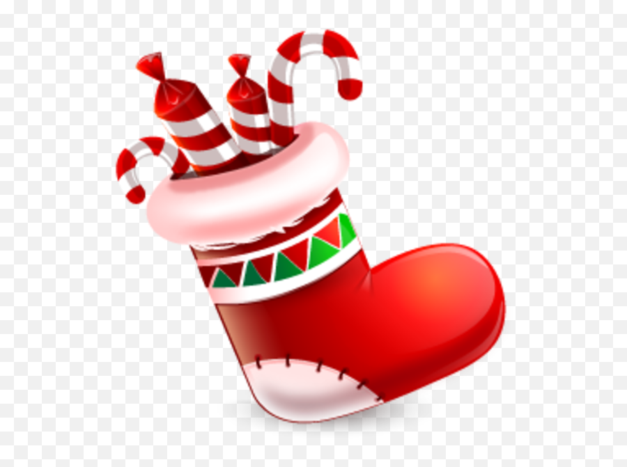 Xmas Stocking Png Picture Clipart - Christmas Sock Vector Christmas Socks Vector Free Emoji,Christmas Stocking Clipart