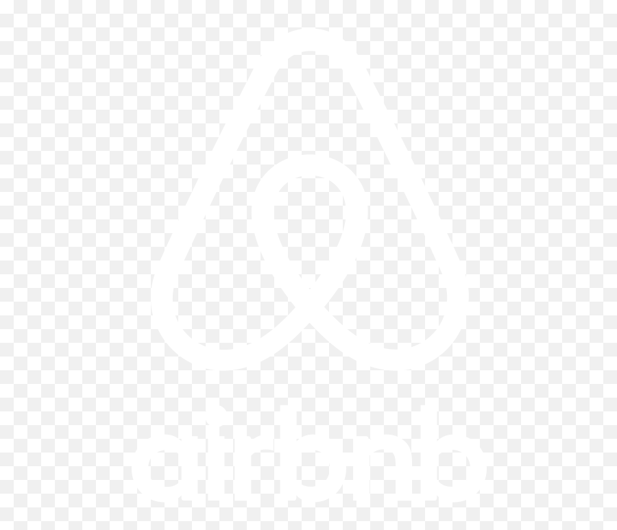 190806 - White Transparent Airbnb Logo Emoji,Airbnb Logo