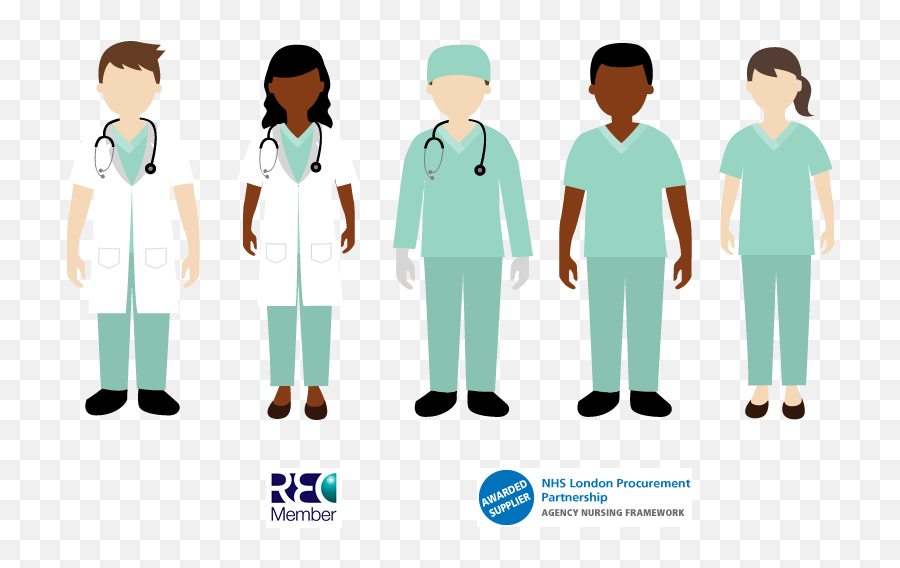 Nursing Clipart Healthcare Team - Certificate Of Employment Medical Doctor Emoji,Nursing Clipart