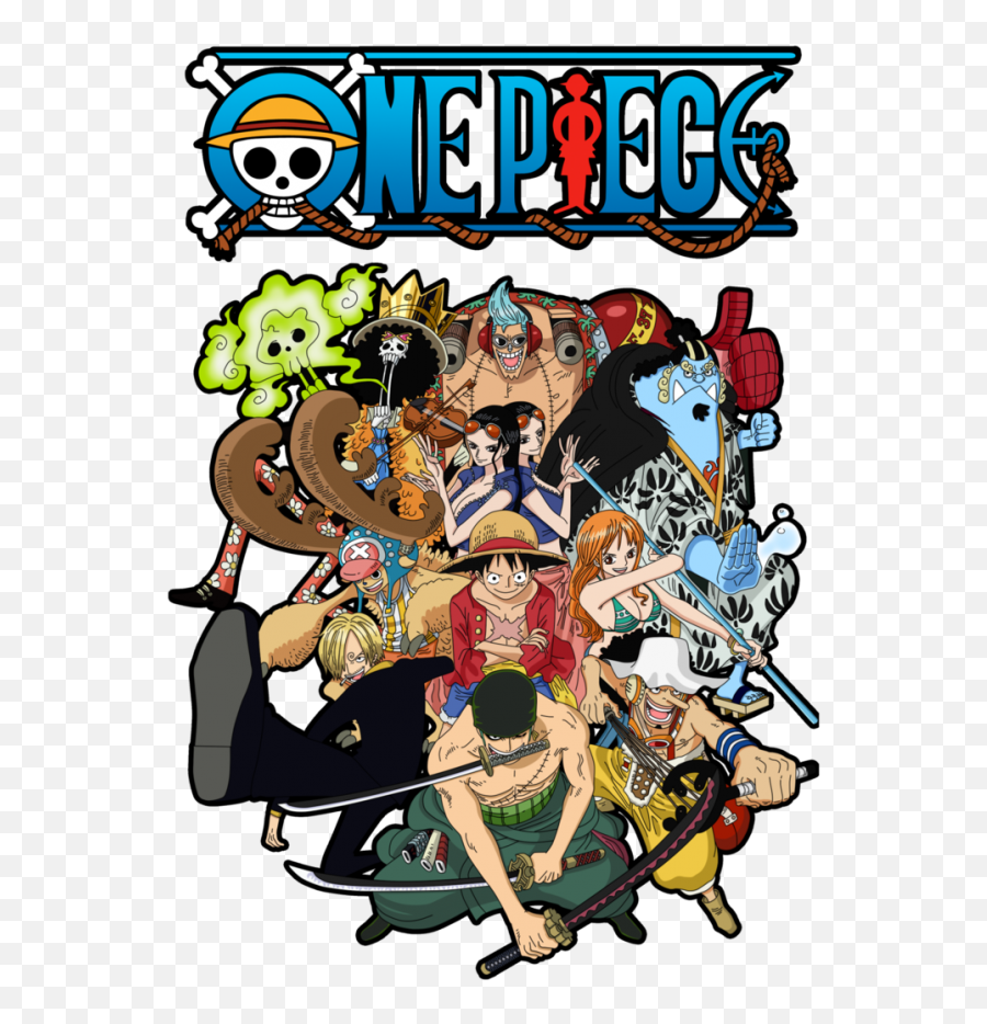 One Piece Logo Transparent Background - Logo Anime One Piece Emoji,One Piece Logo