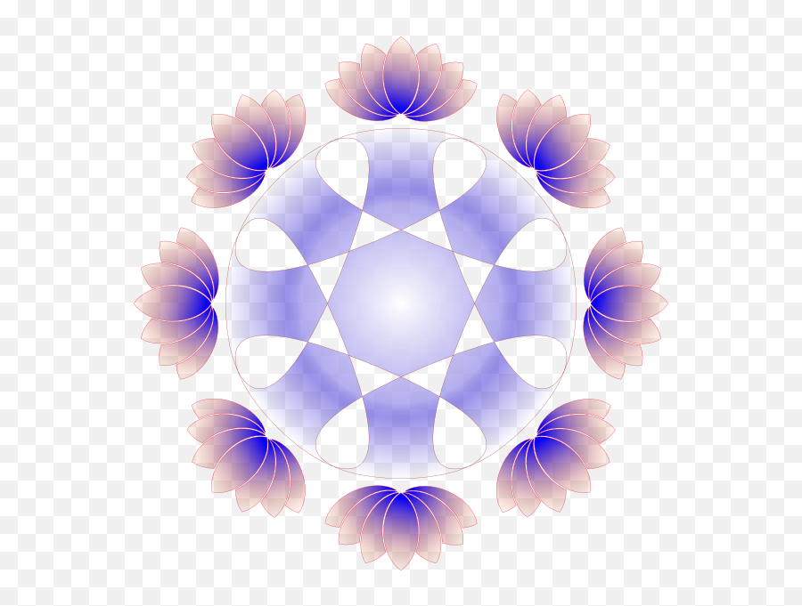 Lotus Flower Clip Art At Clkercom - Vector Clip Art Online Decorative Emoji,Lotus Flower Clipart