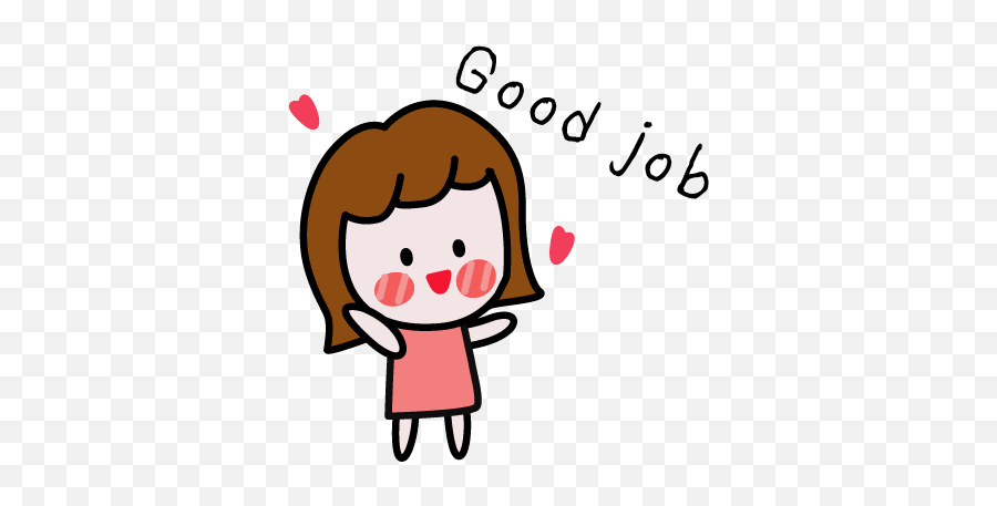 Person Girl Sticker - Person Girl Cute Discover U0026 Share Gifs Good Job Cute Sticker Emoji,Good Job Clipart