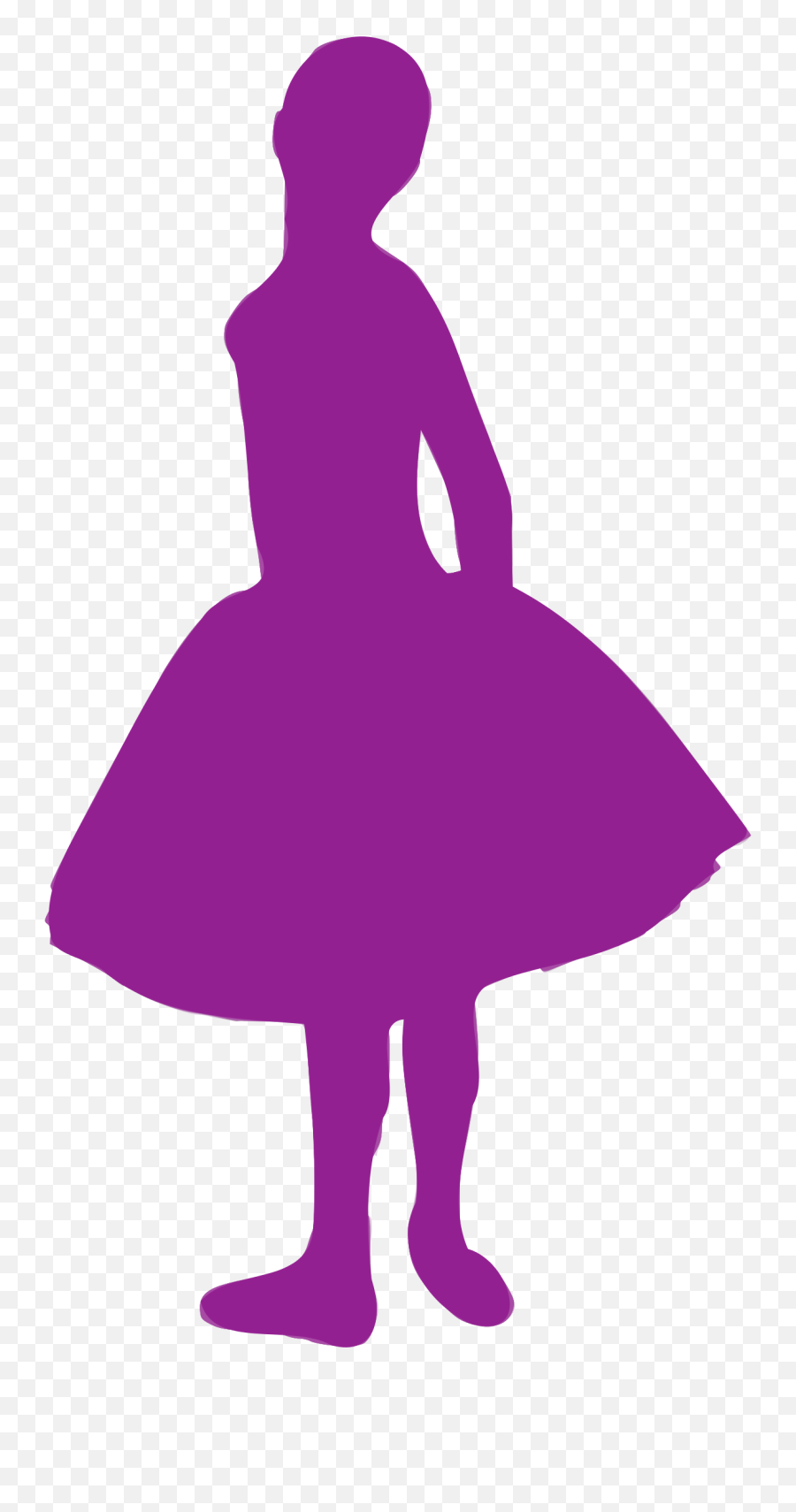 Purple Transparent Clip Art Tutu - Bailarina Crianca Png Emoji,Tutu Clipart