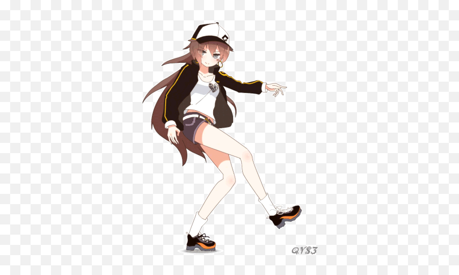 Anime Girl Fortnite Dance Gif - Qys3 Gif Emoji,Anime Dance Gif Transparent