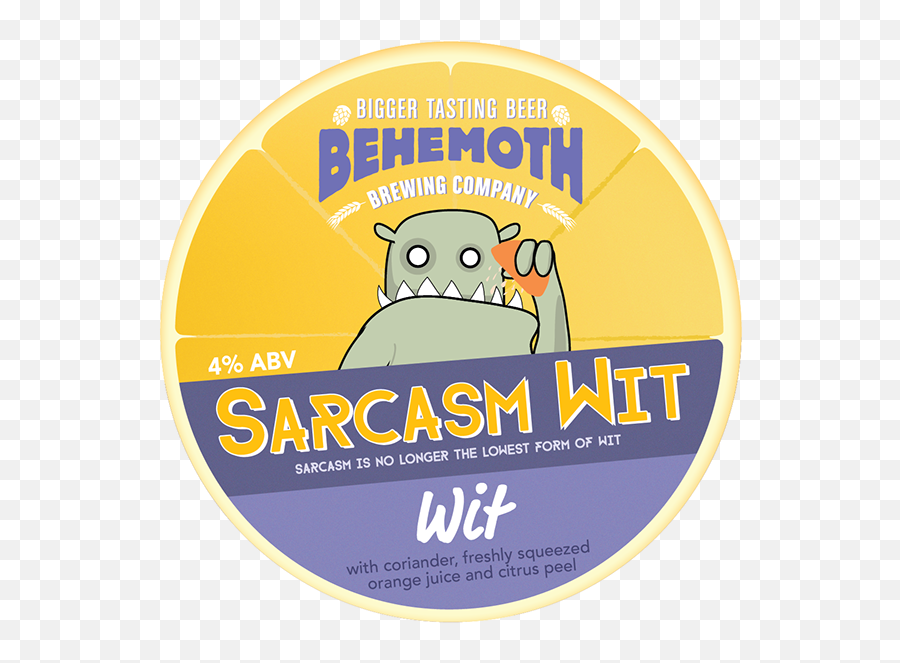 Behemoth Brewery Beer Labels Design - Language Emoji,Behemoth Logo