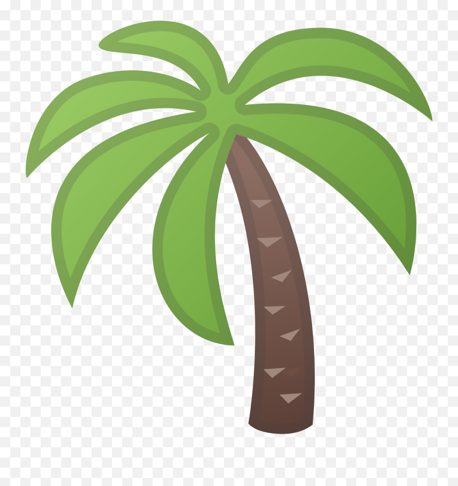 Emoji Clipart Palm Tree - Transparent Palm Tree Icon Palm Tree Icon Png,Palm Tree Clipart
