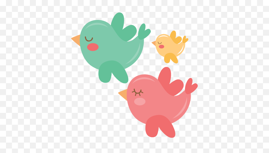 Bird Clipart Cute Birds - Cute Birds Clipart Png Emoji,Organized Clipart
