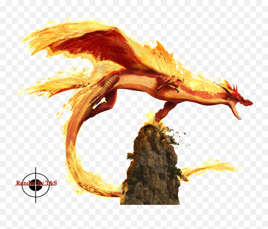 Fire Dragon Png Transparent - Fire Dragon Emoji,Fire Dragon Png