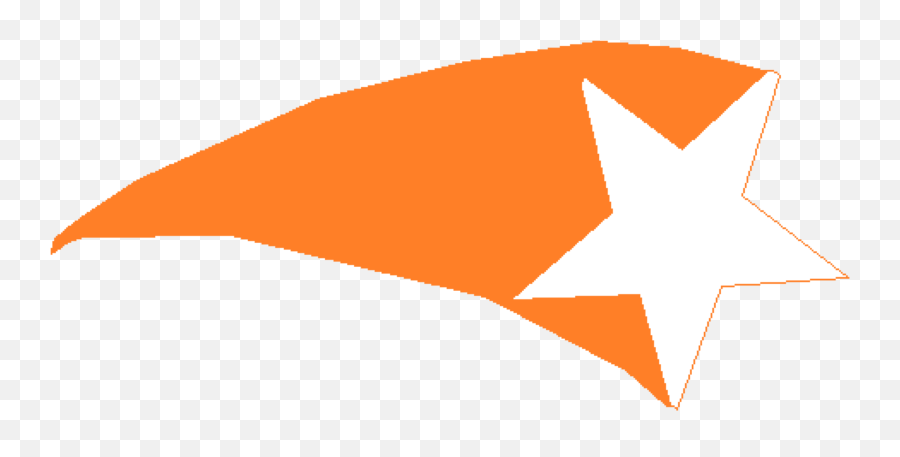 Download Big Image - Shooting Stars Clipart Orange Full Usa Emoji,Shooting Star Clipart