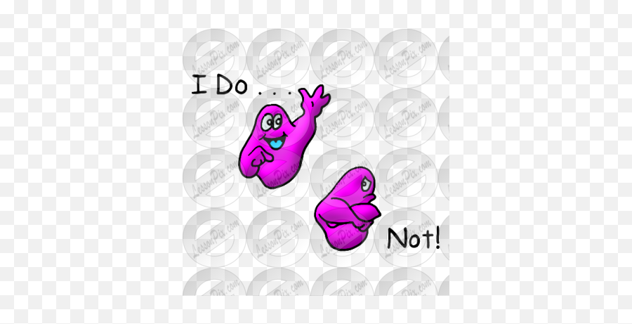 I Do Not Picture For Classroom Therapy Use - Great I Do Emoji,Not Clipart