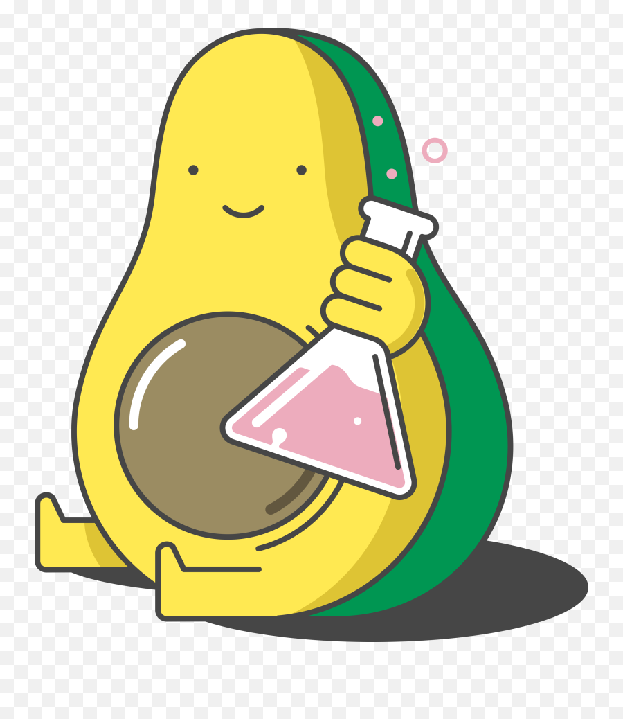 Avocado Labs Emoji,Avacado Clipart