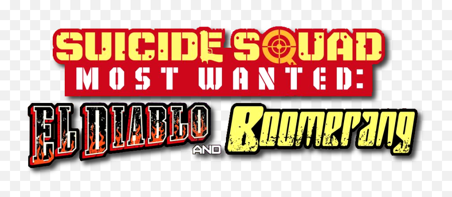 Comics Collectibles Most Wanted El Diablo And Boomerang 2 Emoji,Suicidé Squad Logo