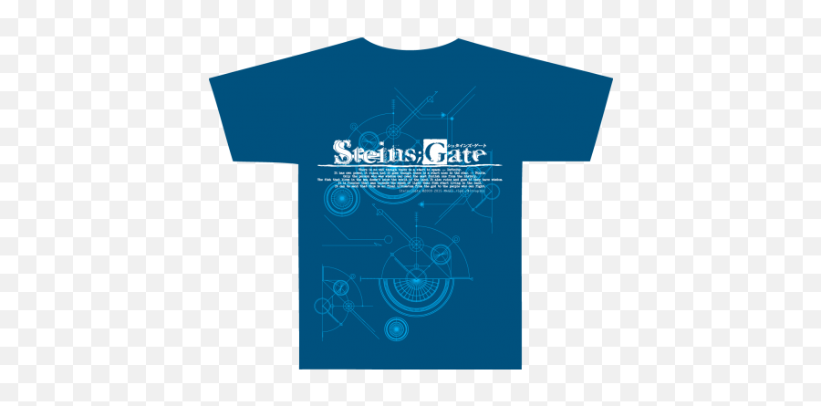 Steinsgate Lab Member Edition - Artbook Tshirt Rice Emoji,Playstation Logo Shirt