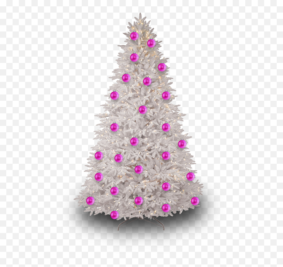Christmas Tree Png Christmas Tree Transparent Background - Png Christmas Tree Pink Emoji,Christmas Tree Transparent Background