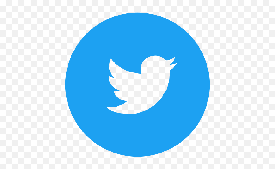 Social Media Circled Network Twitter Free Icon Of Social - Twitter Logo Svg Emoji,Circulo Png