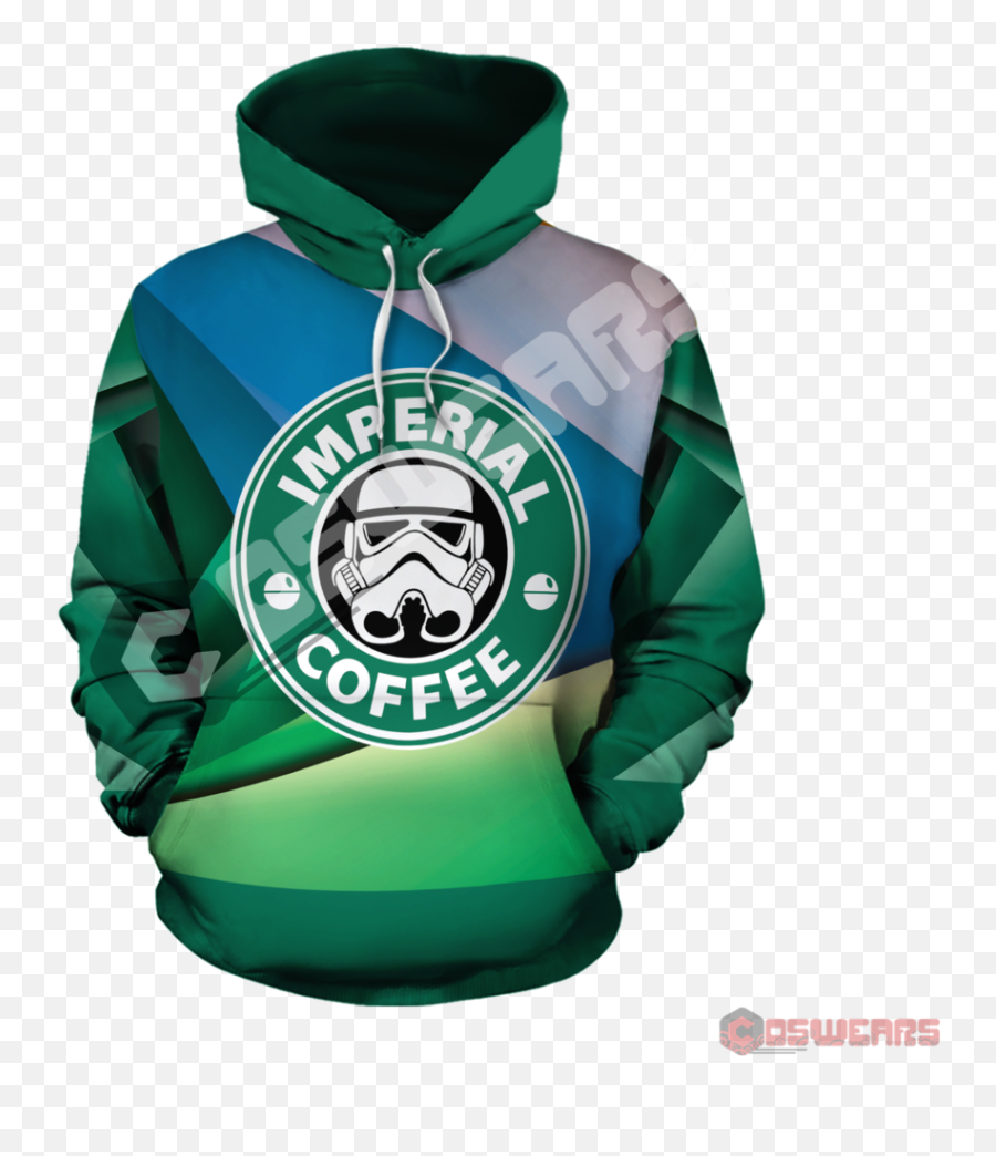 Star Wars - Imperial Coffee Inspired Pullover Hoodie Hoodie Emoji,Star Wars Imperial Logo