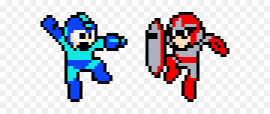 Protoman - Mega Man Art Emoji,Mega Man Png