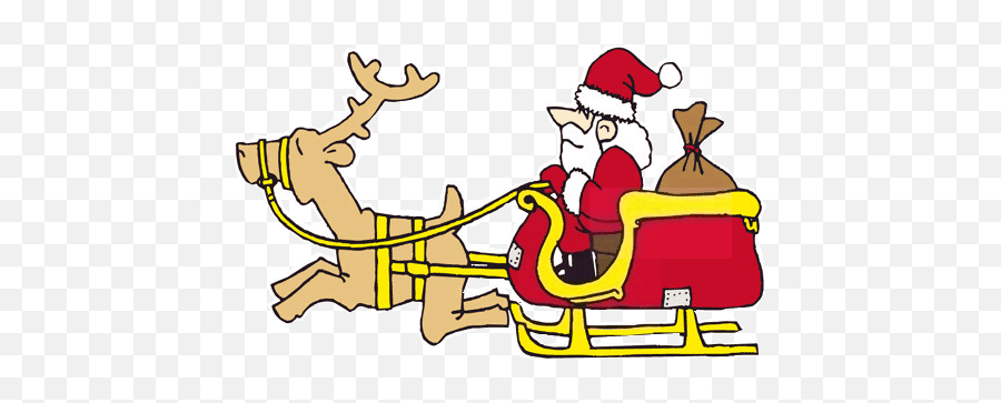 Holiday Fun - Puzzled Santa Claus Emoji,Sledge Clipart