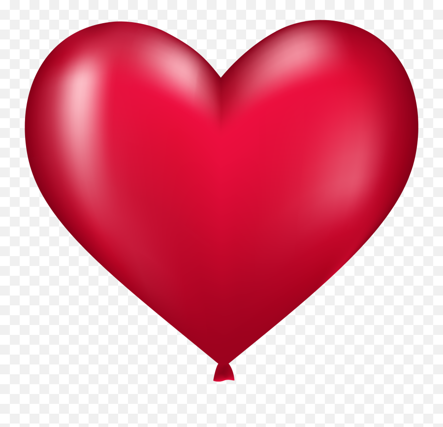 Heart Shaped Balloon Png Image - Heart Shape Balloon Transparent Emoji,Heart Shape Png