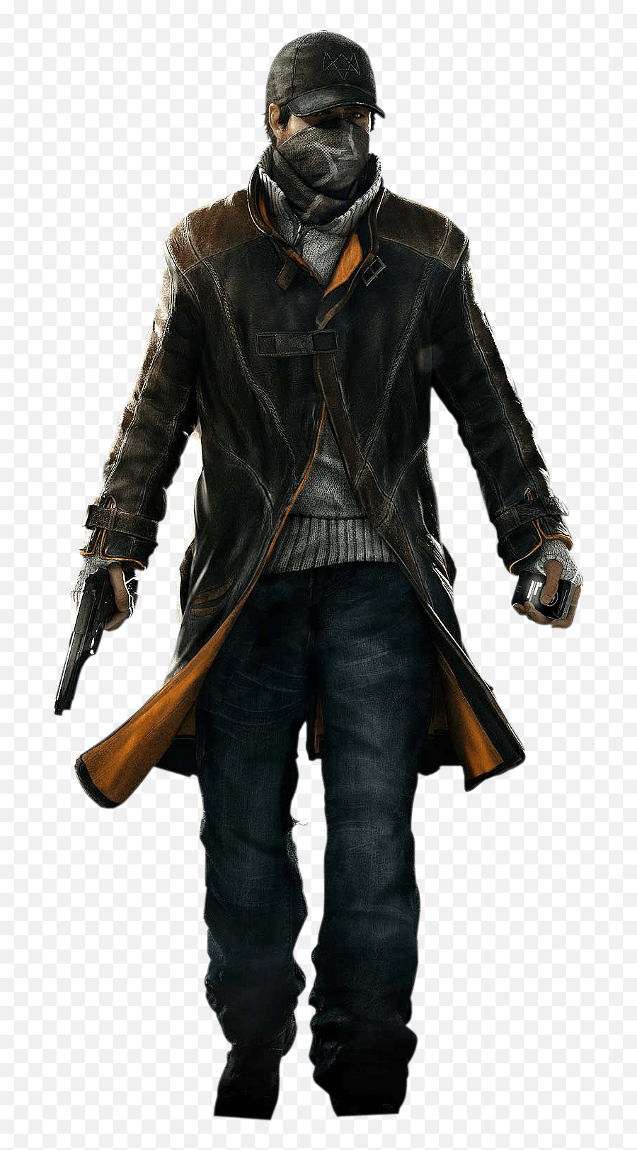 Watch Dogs Man Transparent Png - Watch Dogs Aiden Pearce Png Emoji,Dogs Png