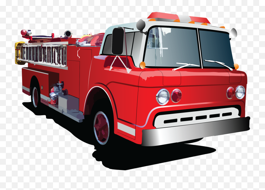 Fire Engine Firefighter My Fire Truck Clip Art - Cartoon Fire Trucks Clipart Emoji,Firefighter Clipart