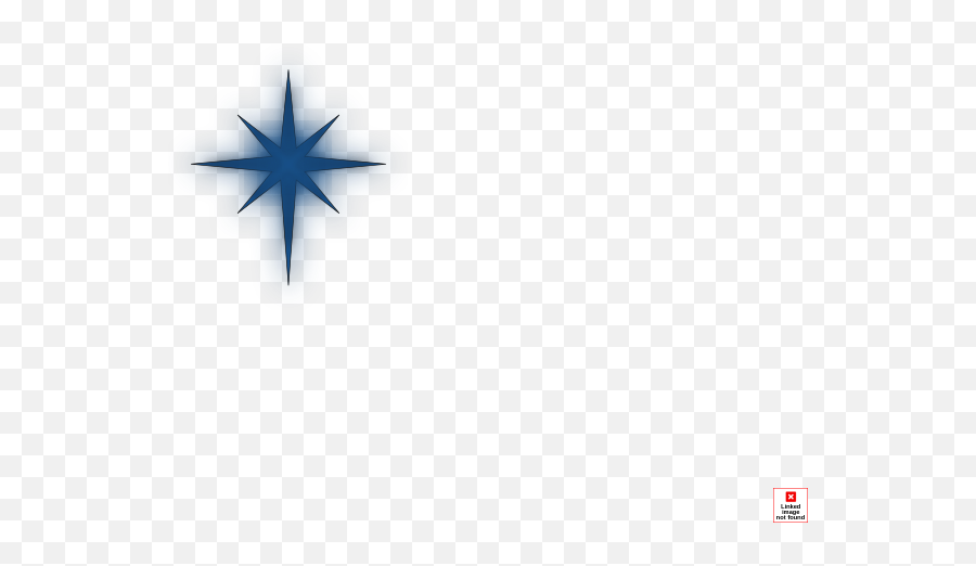 North Star Solid Blue Clip Art At Clker - Blue North Star Png Emoji,North Star Clipart
