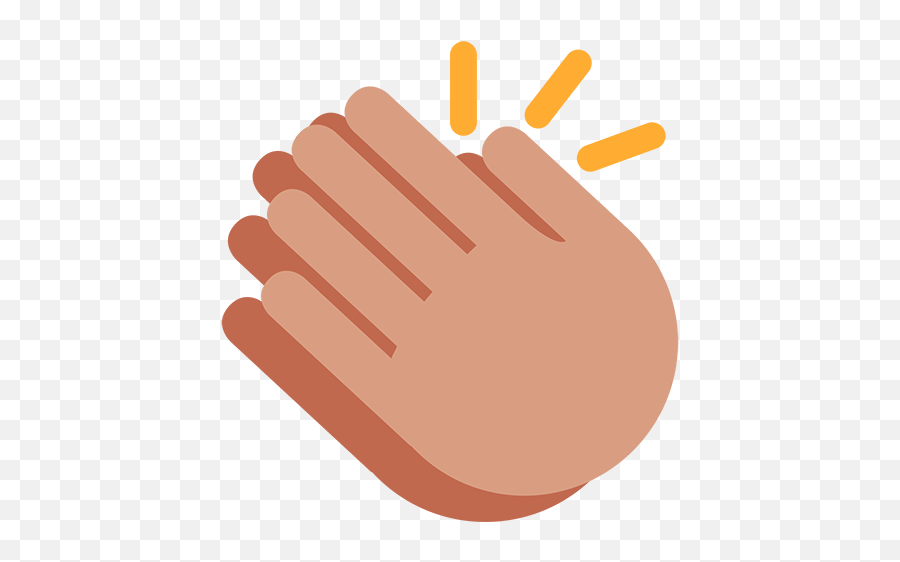 Clapping Hands Sign - Tate London Emoji,Claps Clipart